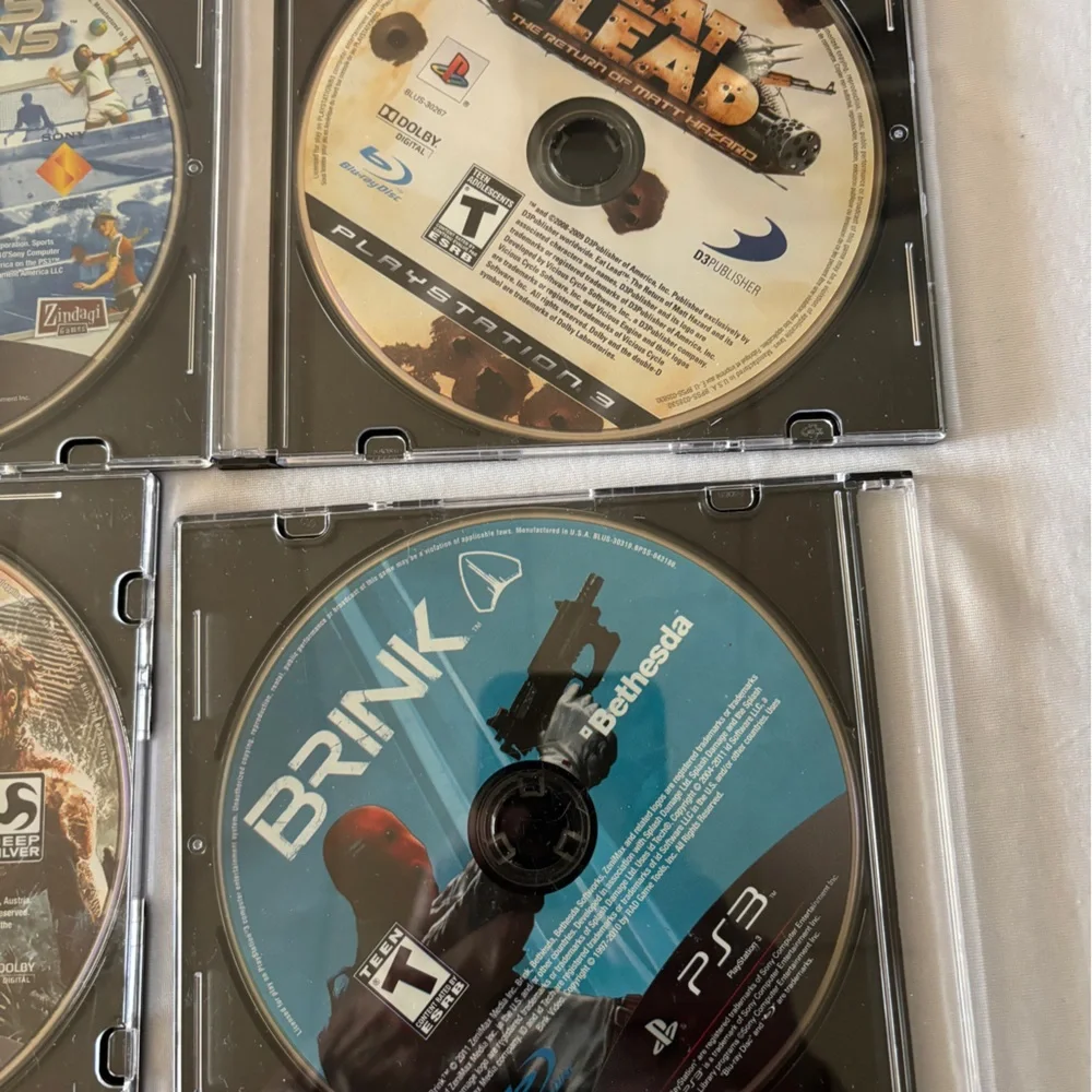 Sony PS3 Game Set of 4